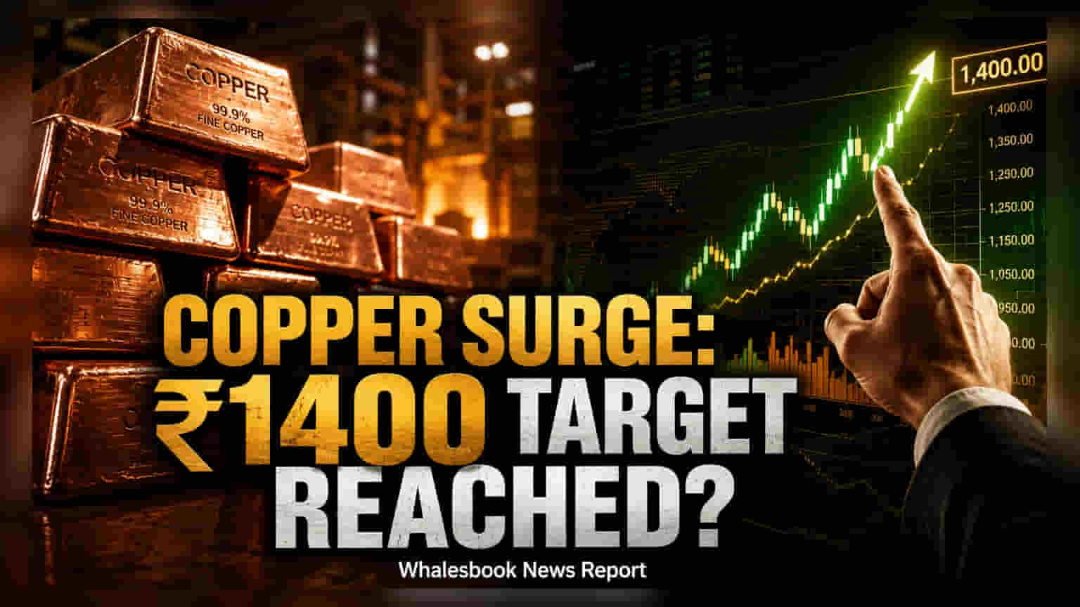 Copper Futures Rally Continues, Eyes ₹1,400 Target
