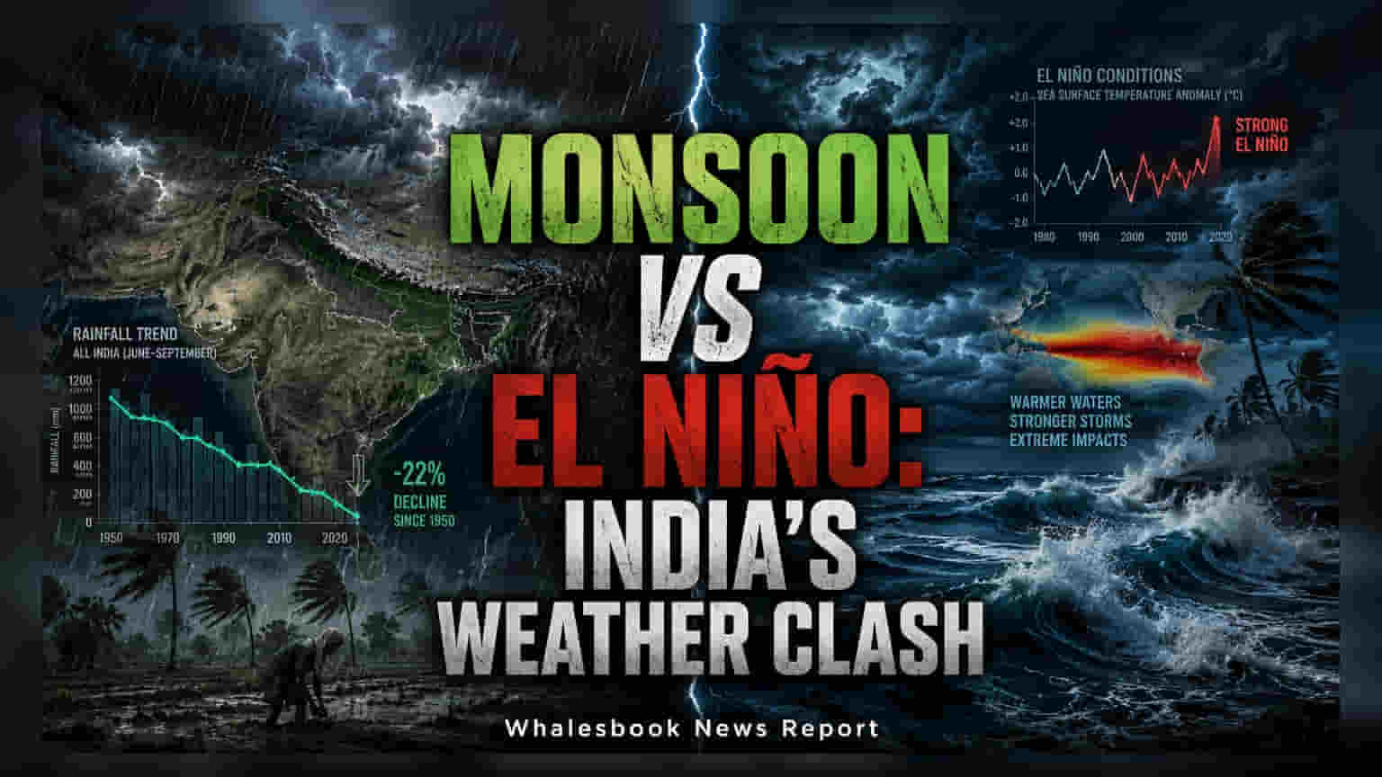 India's Monsoon vs El Niño: RBI Flags Inflation Risks