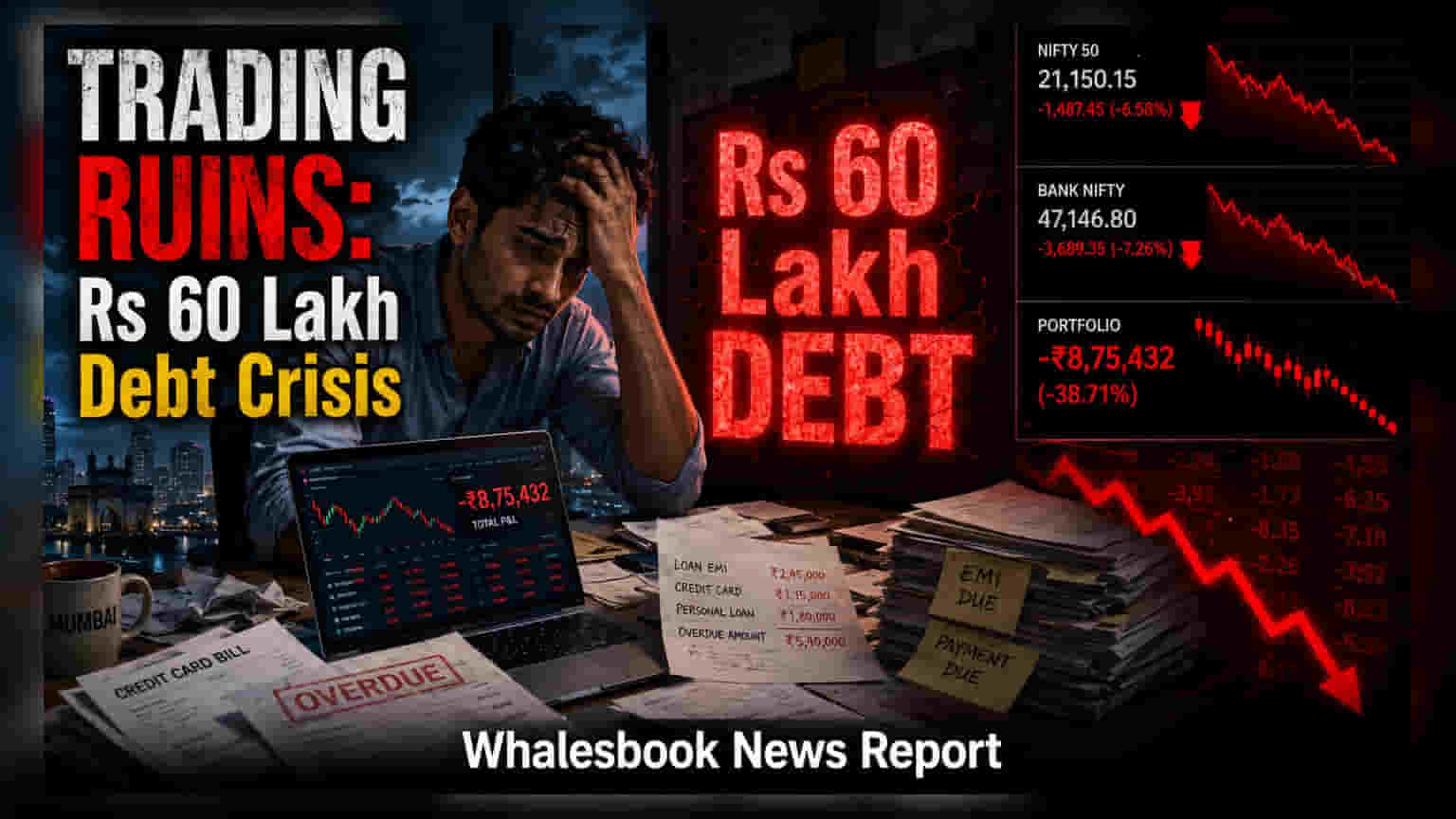 IT Professional Faces Rs 60 Lakh Debt After F&O Trading Losses