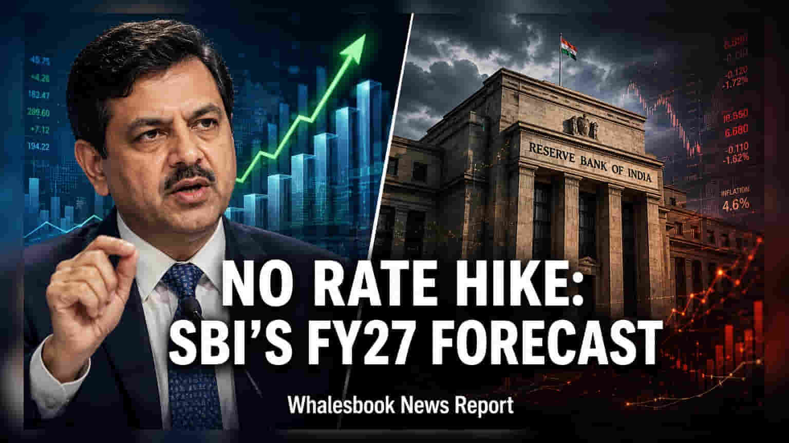 SBI Sees Stable Interest Rates in FY27 After RBI Holds Repo at 5.25%