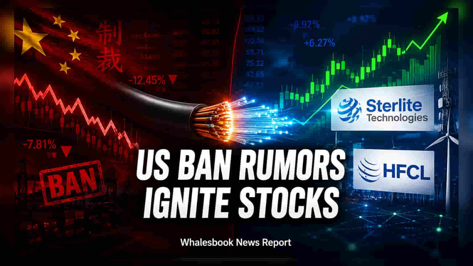 Sterlite Tech, HFCL Rally as US Targets Chinese Data Gear