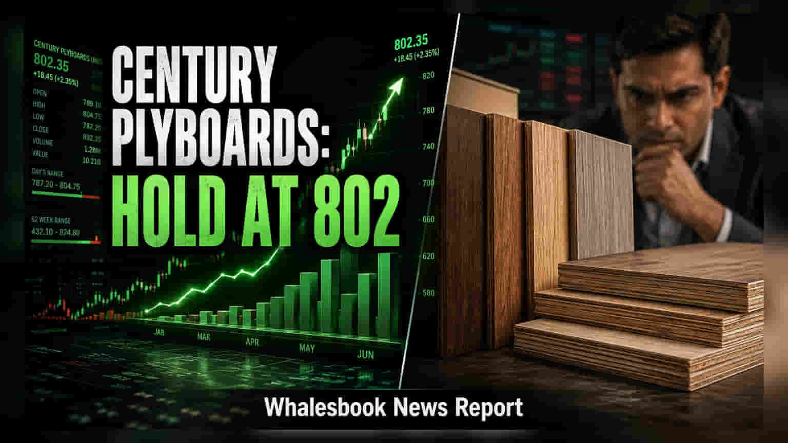 Century Plyboards ‘HOLD’ Rating Retained by ICICI Securities at ₹802