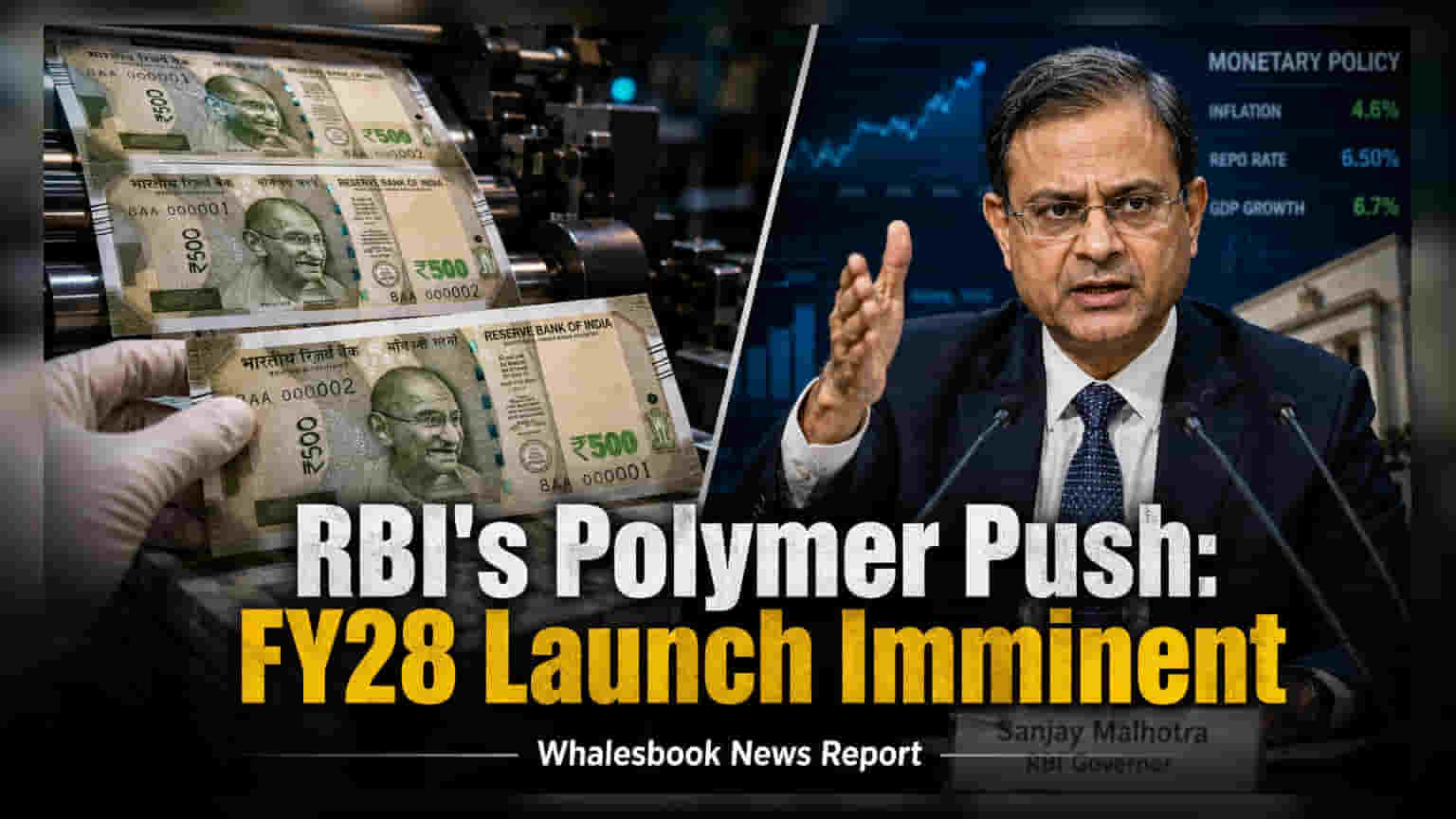 RBI Plans Polymer Currency Note Launch for Early FY28