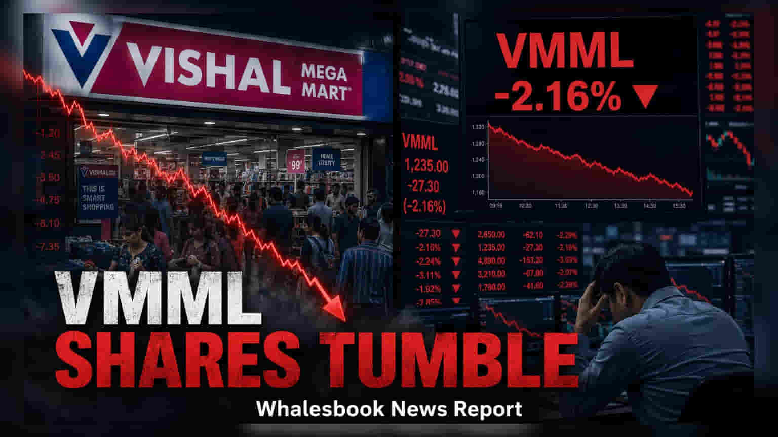 Vishal Mega Mart Shares Dip as Technical Sentiment Weakens