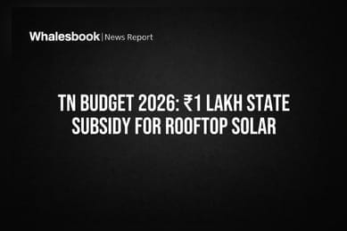 TN Budget 2026: ₹1 Lakh State Subsidy for Rooftop Solar