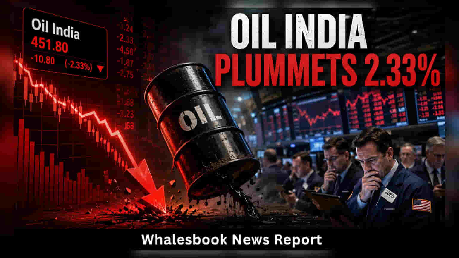 Oil India Shares Slide 2.3% Amid Market Volatility