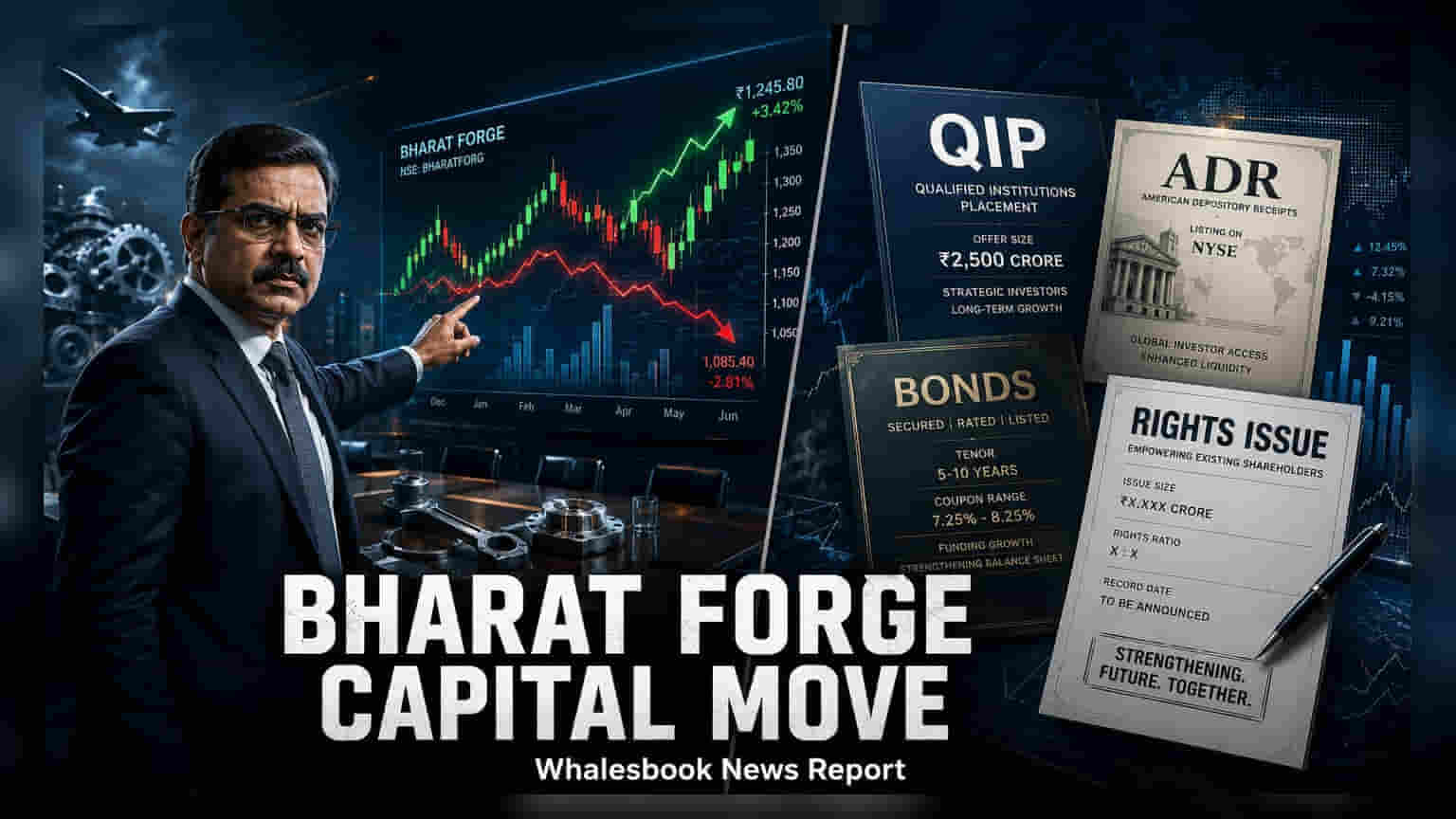 Bharat Forge Share Price: 10 ऑगस्ट रोजी बोर्ड मीटिंग; भांडवल उभारणी आणि Q1 निकालांवर होणार चर्चा