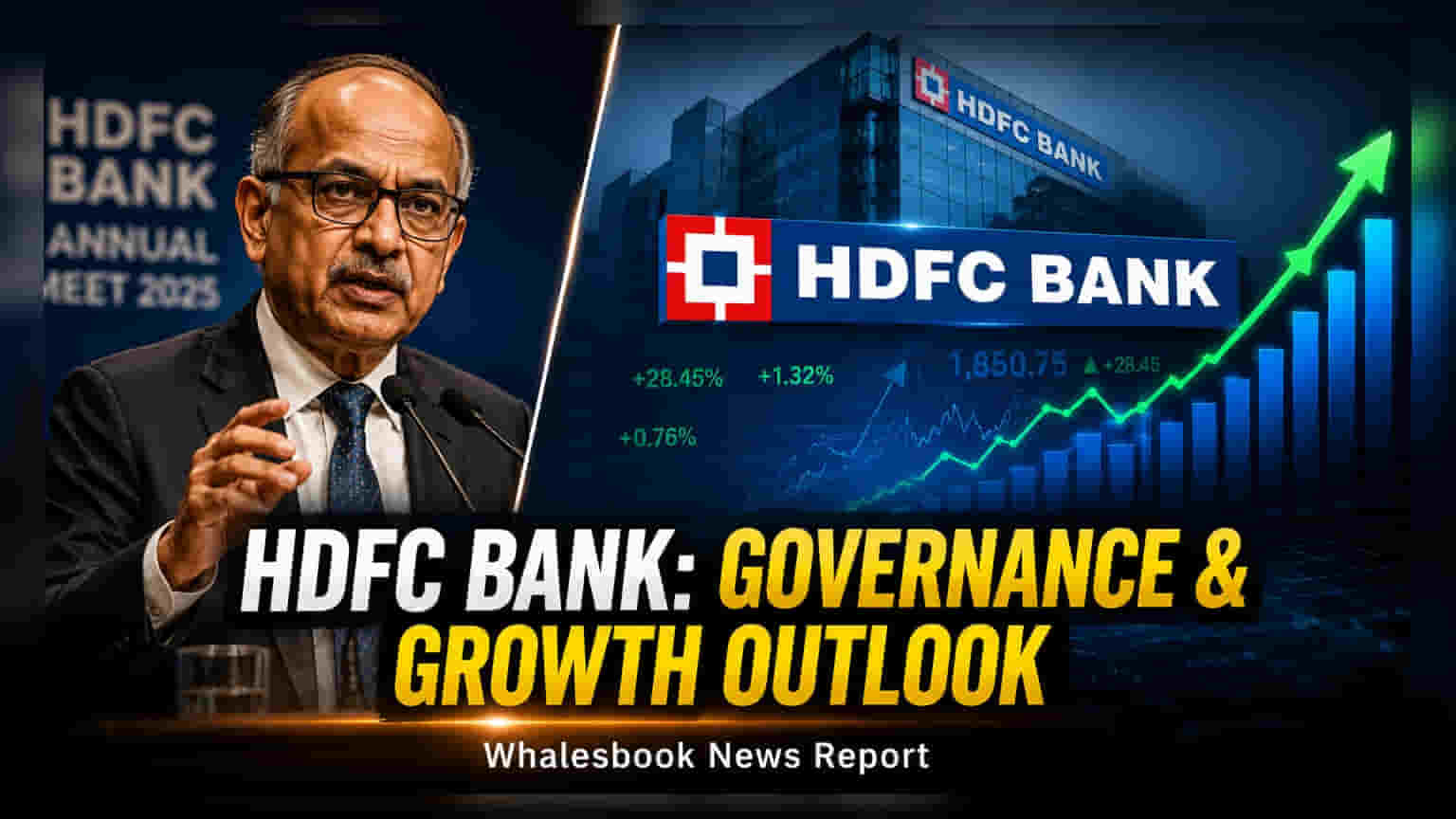 HDFC Bank AGM: நிர்வாகத்தின் மீதான நம்பிக்கை, லாப விகித மீட்பு இலக்கு!