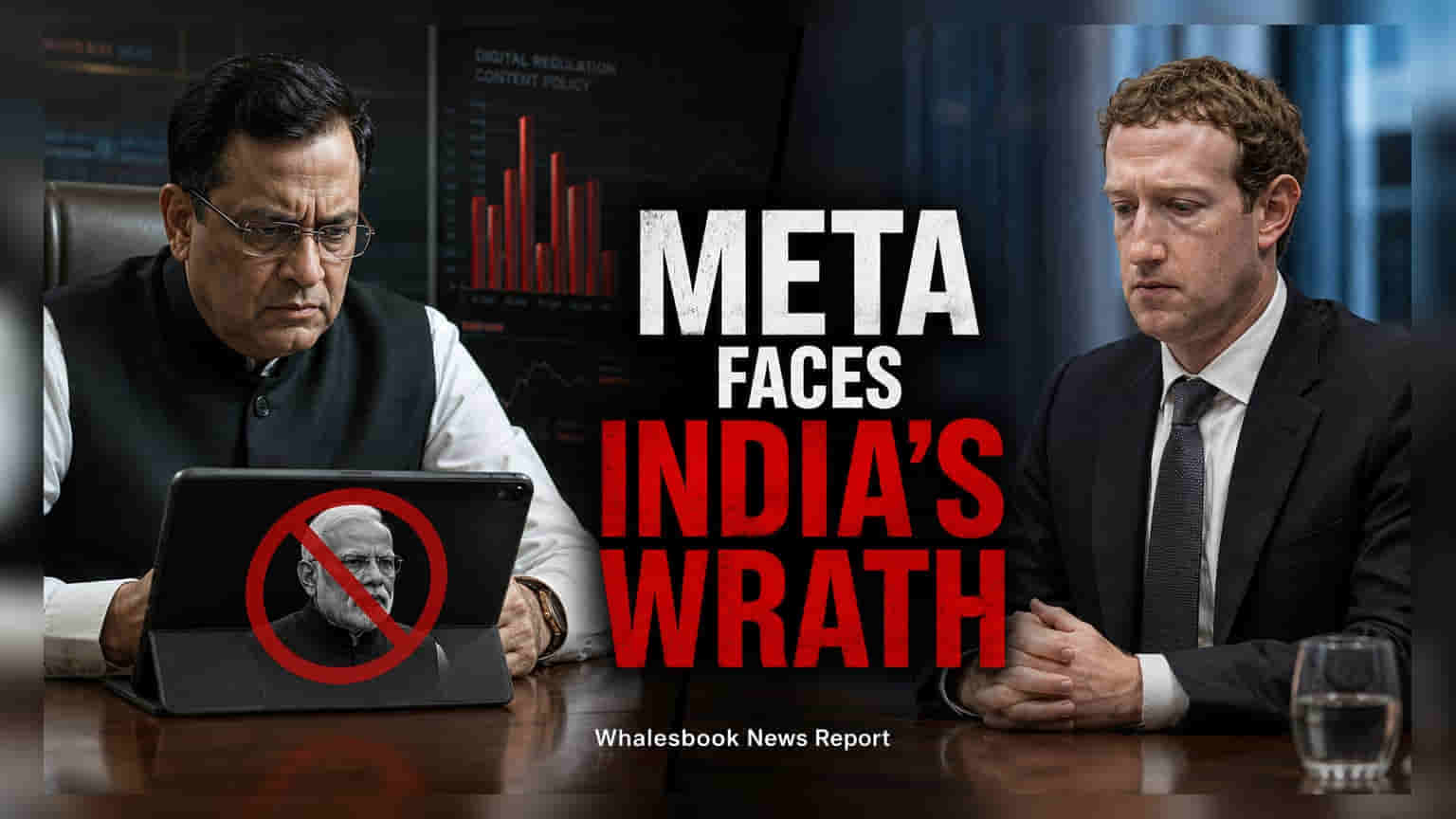 Meta-வின் PM பதிவுக்கு இந்தியா திடீர் கட்டுப்பாடு: மார்க் ஜூக்கர்பெர்க்கிற்கு காலக்கெடு!