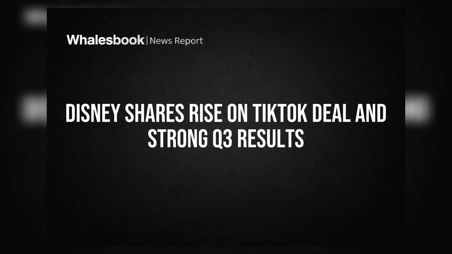 Disney Share Price: TikTok के साथ बड़ी डील और दमदार Q3 नतीजों से निवेशकों में खुशी, शेयर में आई 3-4% की तेजी