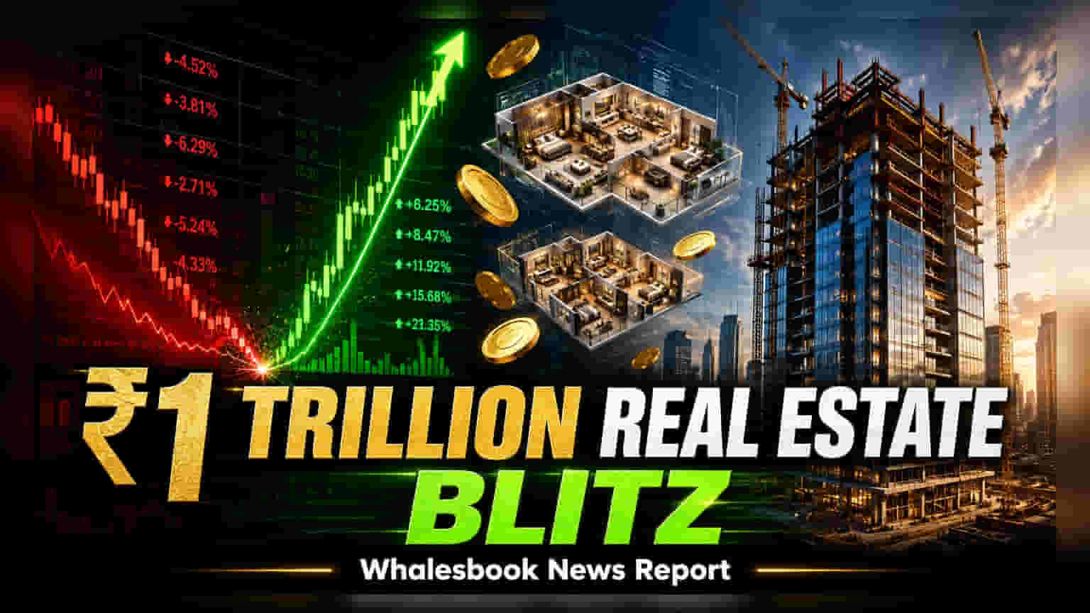 DLF, Godrej, Prestige, Lodha: रियल एस्टेट में ₹1 लाख करोड़ की तूफानी लॉन्चिंग!