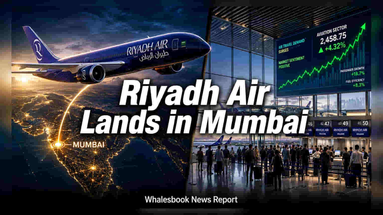 Riyadh Air Begins Daily Mumbai Service, Expands India Network