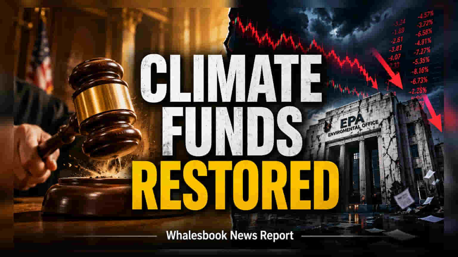 US Court Blocks EPA From Clawing Back $20 Billion Climate Fund