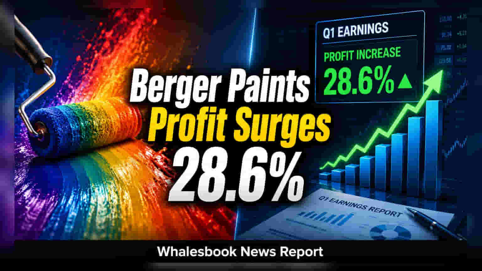 Berger Paints Share Price: निवेशकों को मिला डिविडेंड का तोहफा! पहली तिमाही में कंपनी का मुनाफा **28%** बढ़ा