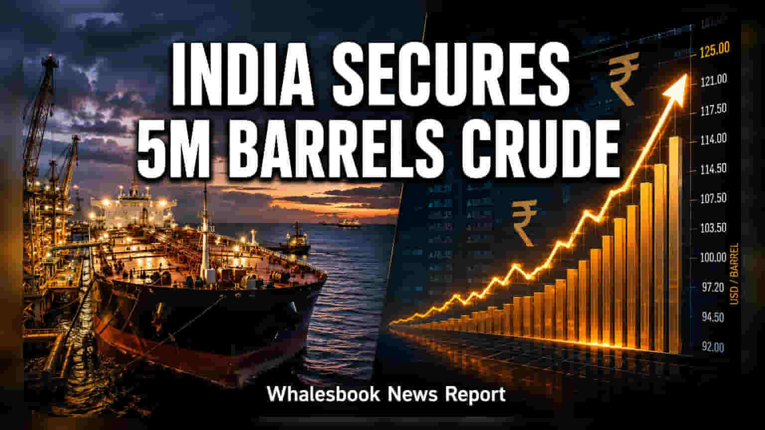 IOCL, MRPL Secure 5 Million Barrels Crude Amid Supply Risks
