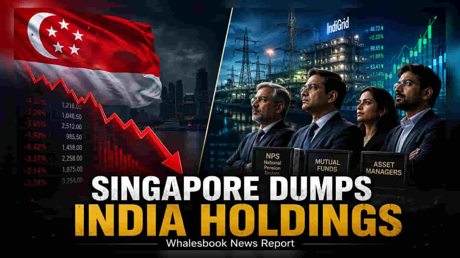 Singapore Govt Sells 2.93% IndiGrid Stake for ₹486 Crore