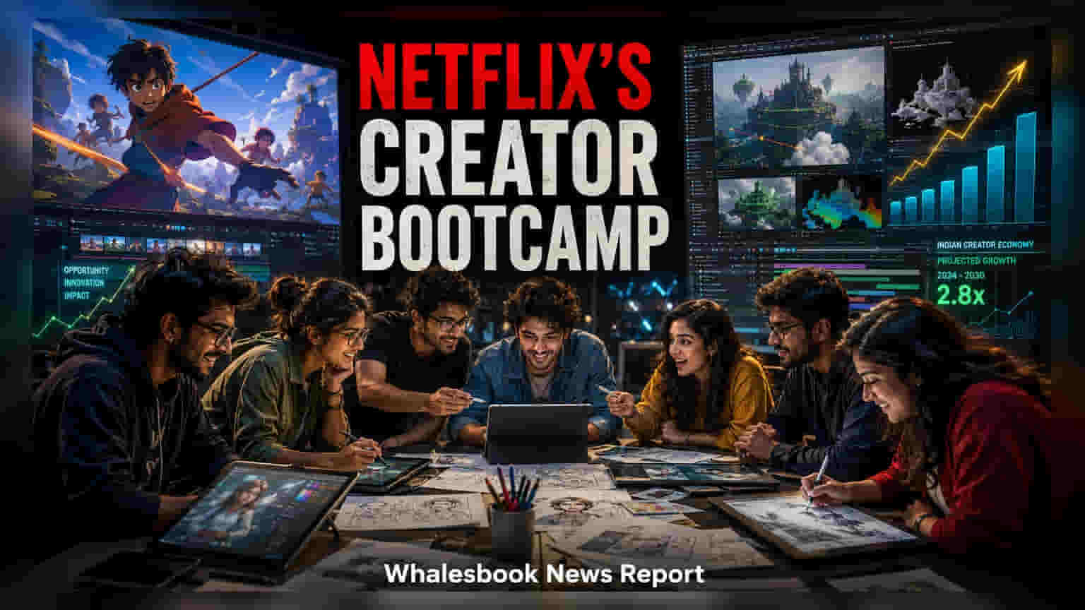 Netflix India Storytelling: திறமையான கலைஞர்களுக்கு பயிற்சி - புதிய முயற்சி!