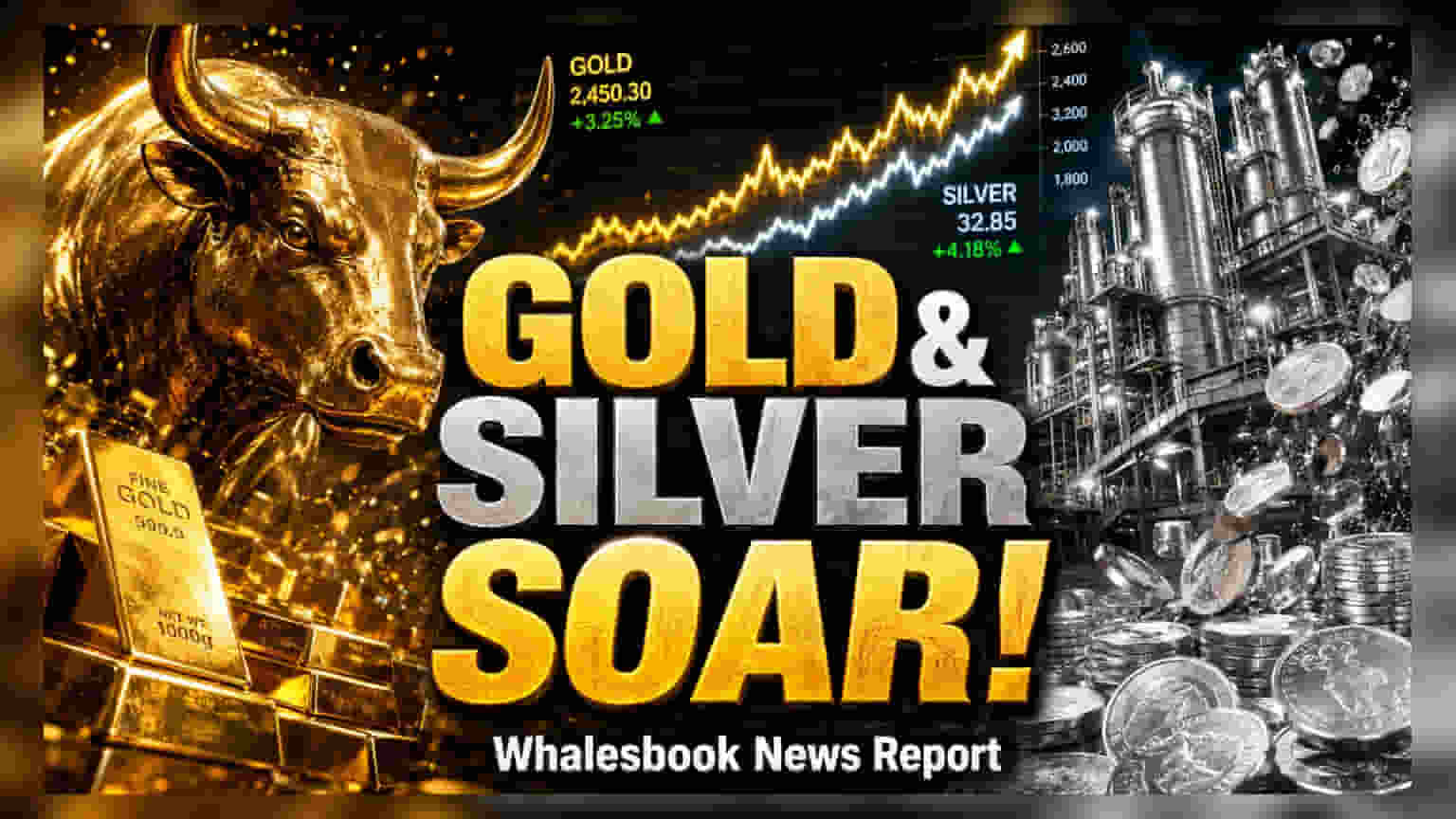 Gold, Silver Prices Hit One-Month Highs on Global Hopes