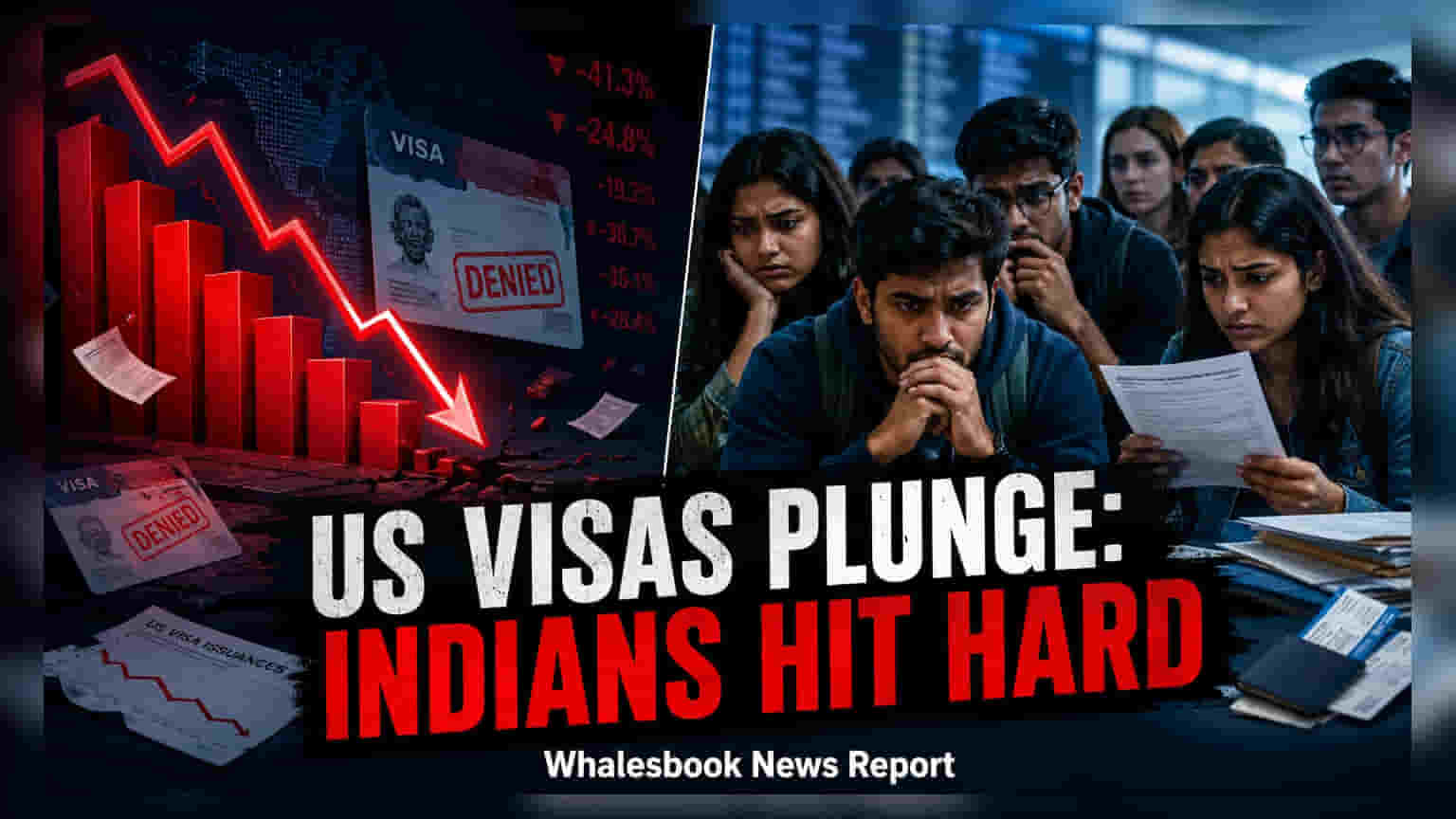 US Student Visas for Indians Drop 62% Amid Immigration Shifts