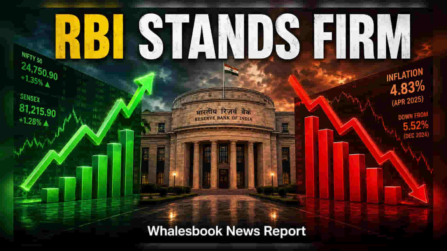 RBI Holds Repo Rate At 5.25%, Ups FY27 Growth View To 6.7%