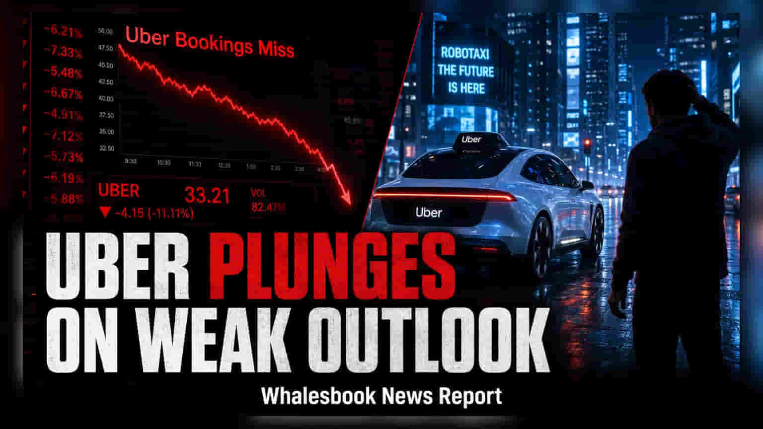 Uber Share Price: முதலீட்டாளர்கள் அதிர்ச்சி! Q3 கணிப்பு ஏமாற்றம், Share **6%** சரிவு