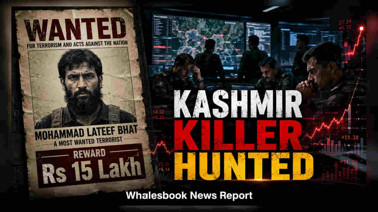 J&K Police: 15 लाख का इनाम! लश्कर कमांडर पर बड़ा एक्शन