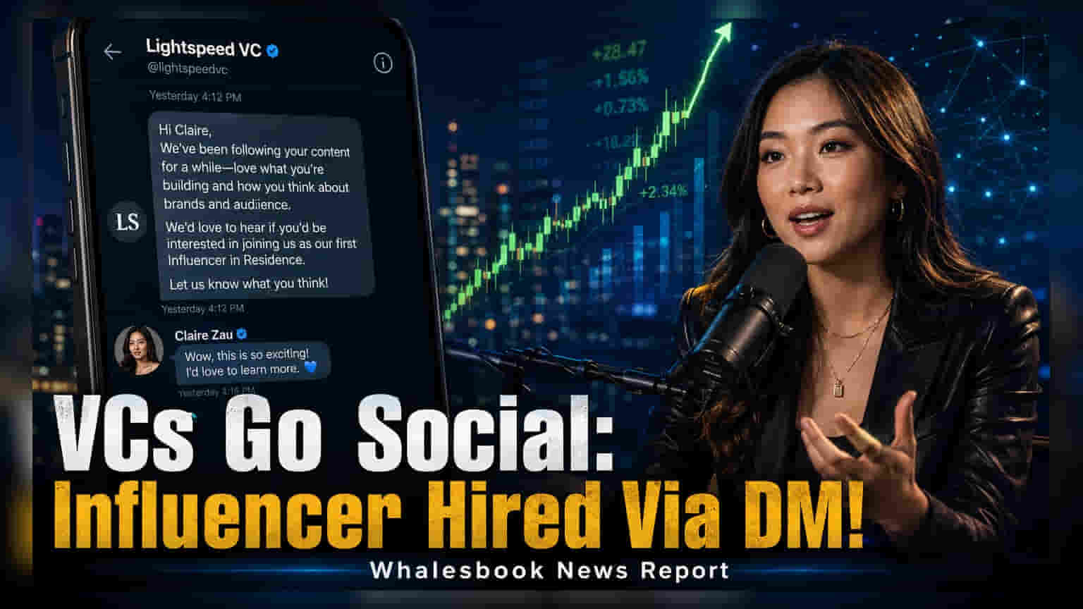 Lightspeed Venture Partners Hires Tech Influencer Claire Zau