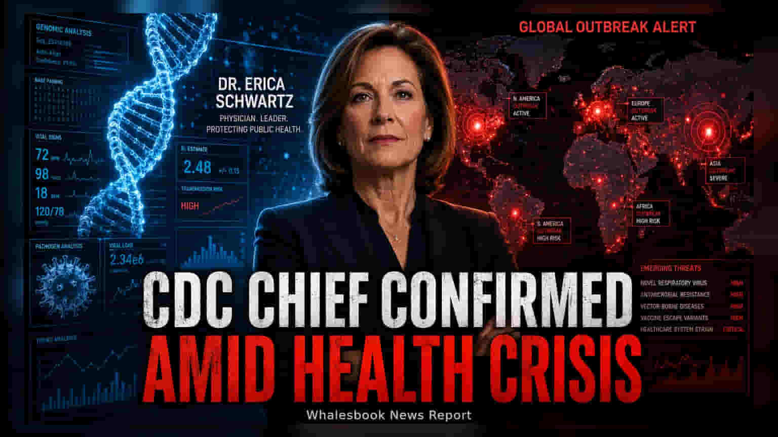 US Senate Confirms Erica Schwartz as CDC Director, Ending Leadership Vacuum