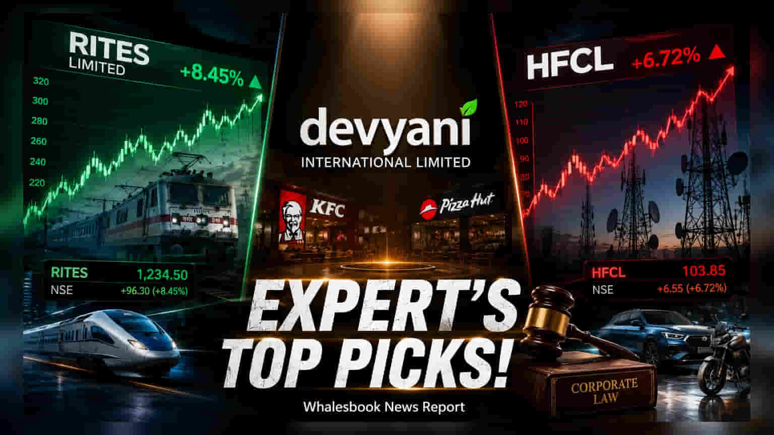 RITES, HFCL, Devyani International: Q1 முடிவுகள் & ஆர்டர்களால் முதலீட்டாளர்கள் கவனம்!