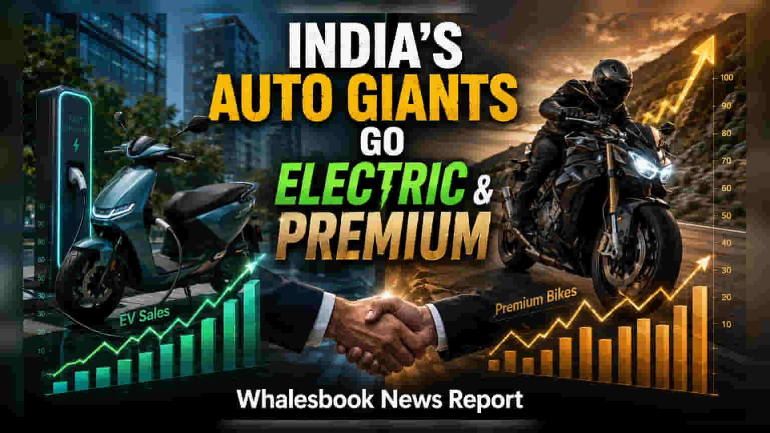 Hero, Bajaj, TVS ची EV आणि प्रीमियम बाइक्सकडे वाटचाल! कंपन्यांचे शेअर्स पोहोचले नव्या उंचीवर
