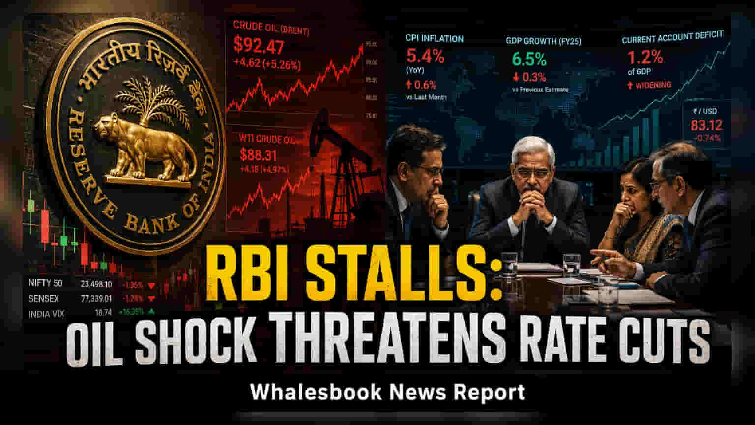RBI का बड़ा फैसला: रेपो रेट स्थिर, FY27 GDP ग्रोथ का अनुमान बढ़ा