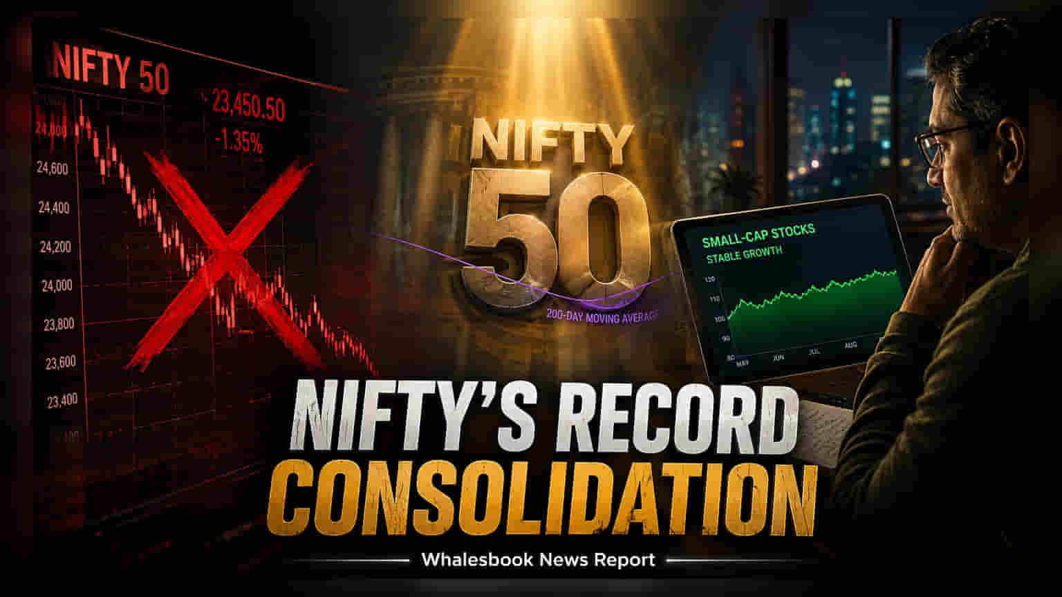 Nifty Stays Below 200-DMA for 103 Days: What It Means for Investors