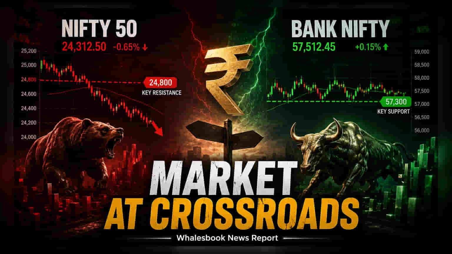 Nifty, Bank Nifty Consolidate After RBI Holds Rates