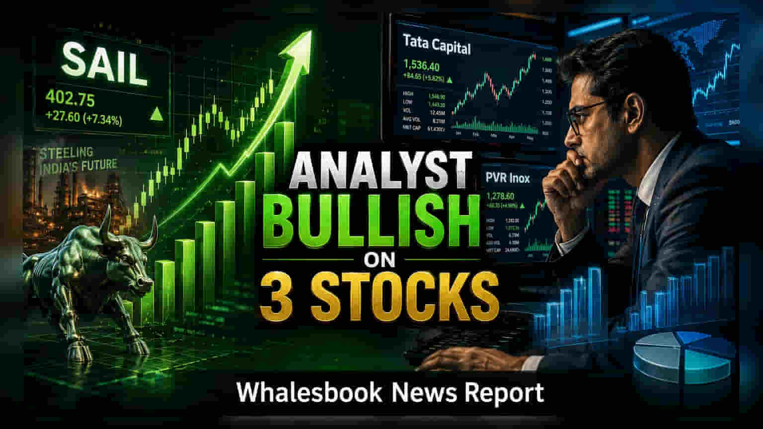 Tata Capital, SAIL, PVR Inox Highlighted for Technical Breakouts by Analyst