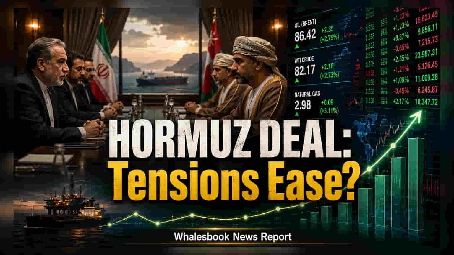 Iran, Oman Draft Hormuz Shipping Route; Oil Prices Dip