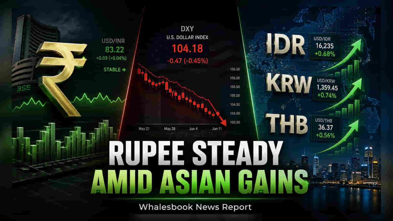 Indian Rupee Update: ડોલર સામે રૂપિયો સ્થિર, જાણો શું છે કારણો