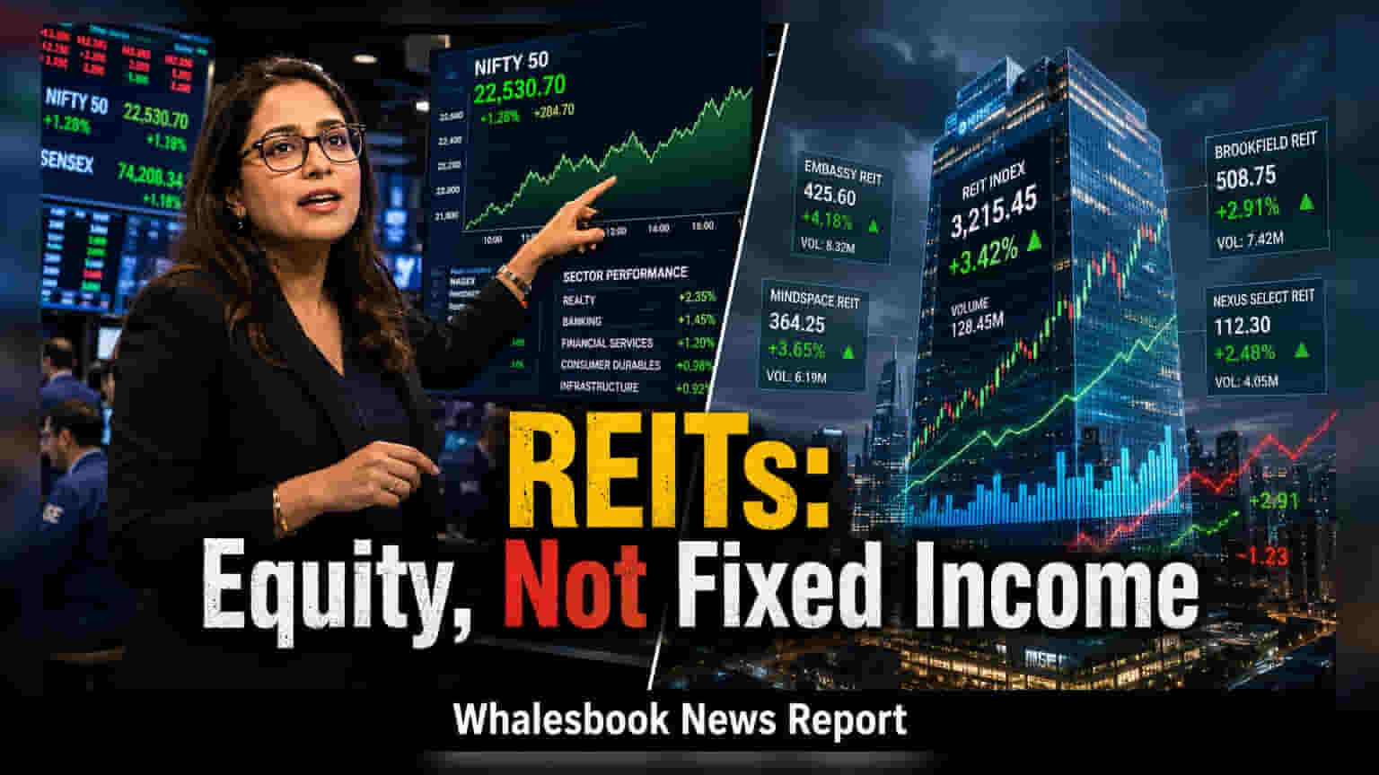 Edelweiss MF Chief ਦਾ ਵੱਡਾ ਖੁਲਾਸਾ: REITs ਹਨ Equity, Fixed Income ਨਹੀਂ!
