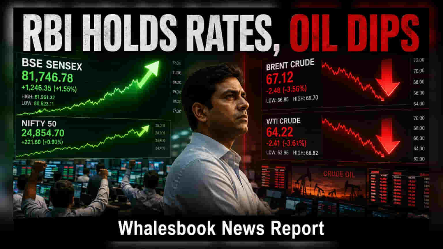 Indian Markets Stabilize After RBI Maintains Status Quo on Rates