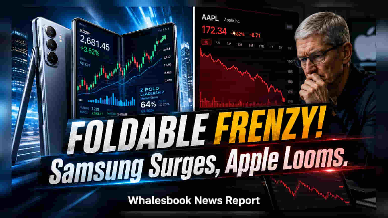 Samsung Foldable Pre-orders Rise 30% Amid Incoming Apple, Google Competition