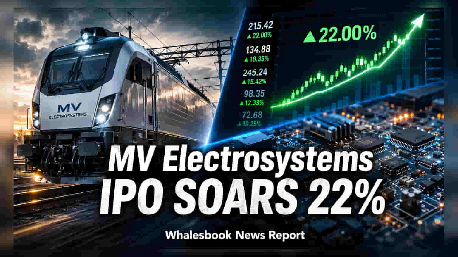MV Electrosystems Debuts at 22% Premium, Shares List at ₹520