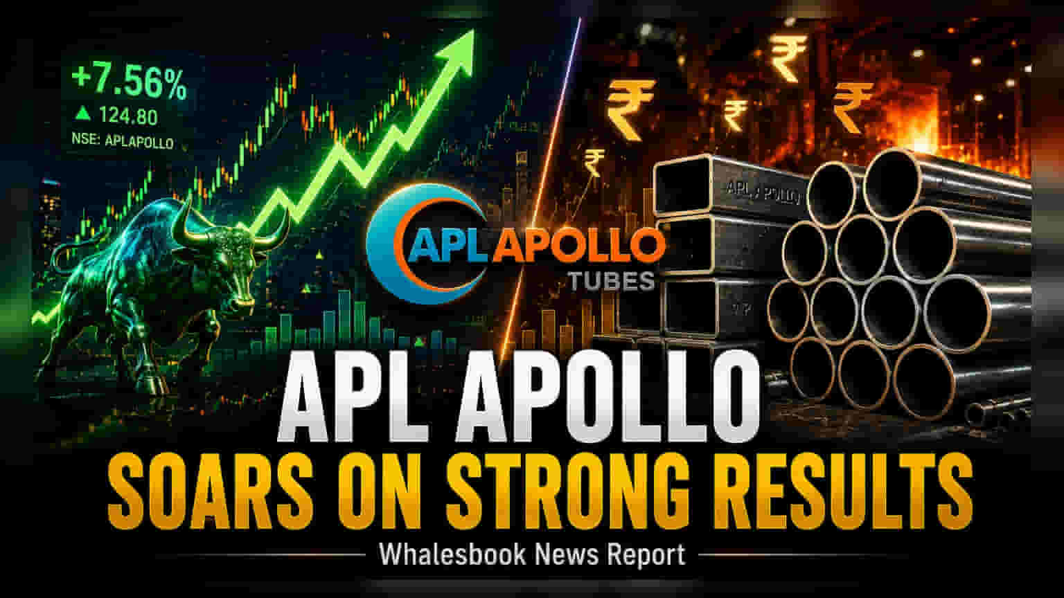 APL Apollo Tubes: ਸ਼ੇਅਰ 'ਚ **2%** ਦਾ ਵਾਧਾ! ਕੰਪਨੀ ਨੇ Q1 'ਚ ਬਣਾਈ ਰੱਖੀ ਮਾਰਜਿਨ