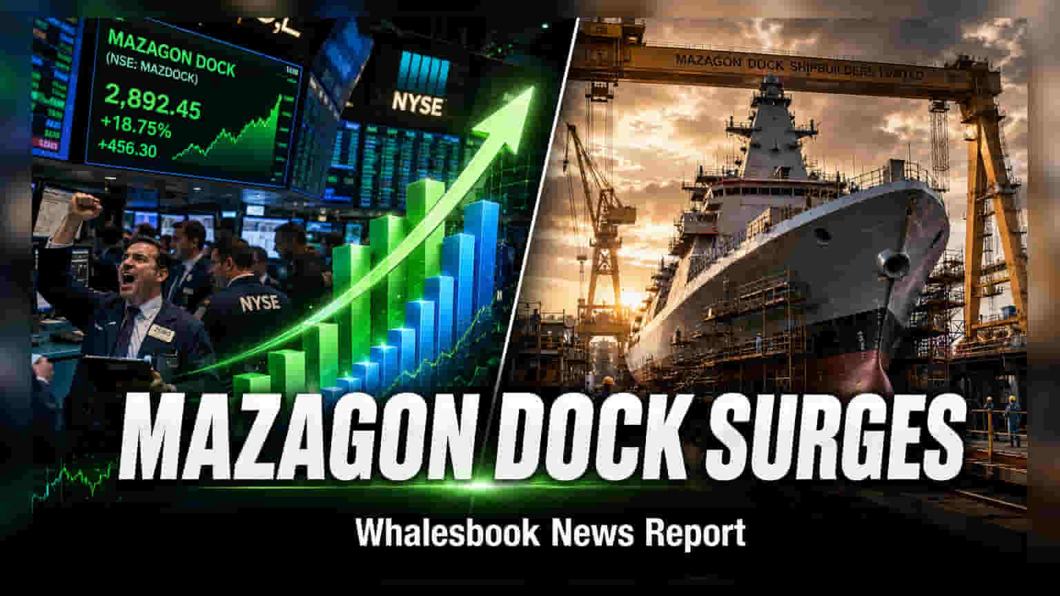 Mazagon Dock Share Price: Q1 'ਚ ਪ੍ਰੋਫਿਟ 'ਚ **21.5%** ਦਾ ਵਾਧਾ, ਸ਼ੇਅਰ 'ਚ **2%** ਤੇਜ਼ੀ