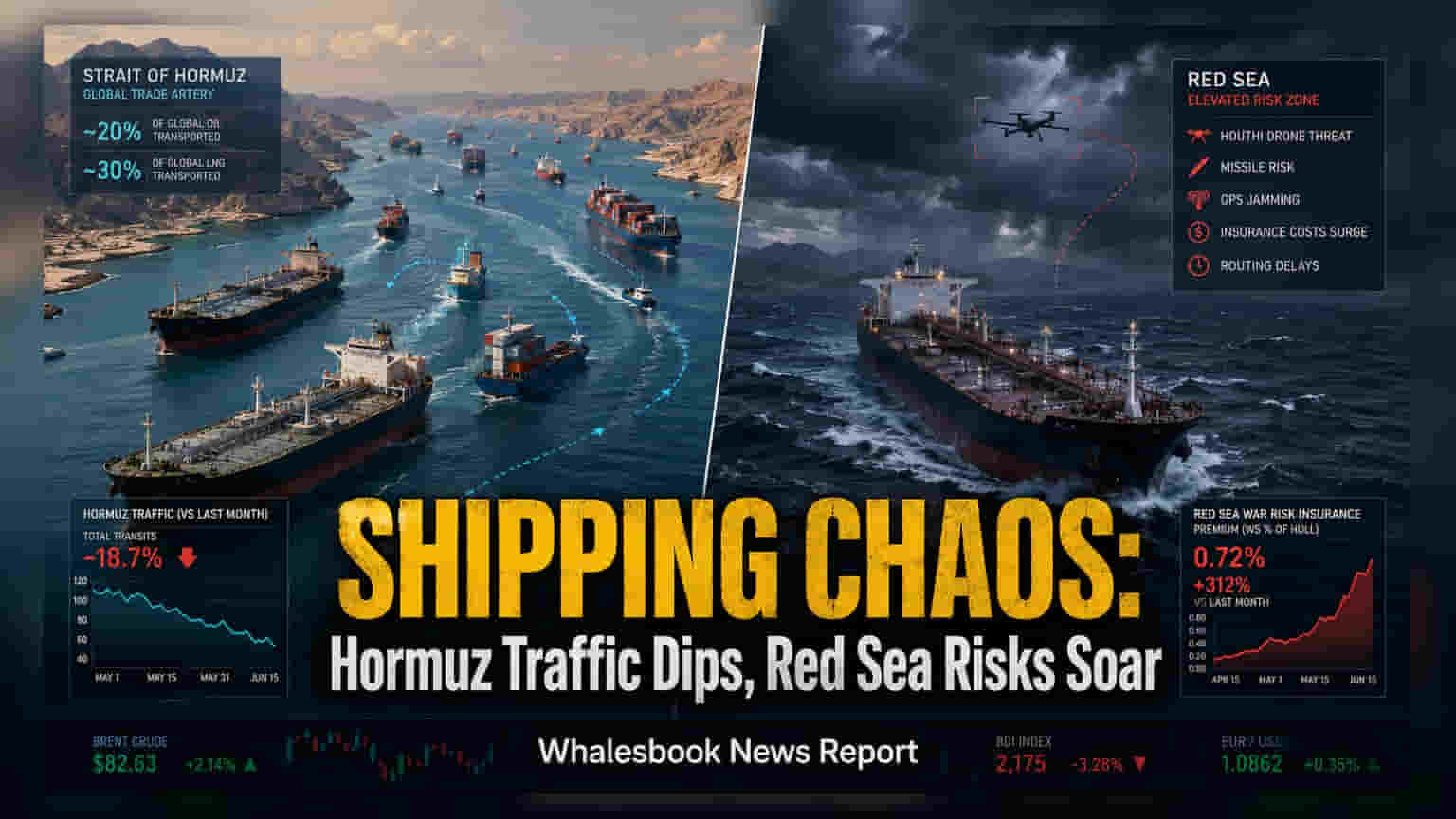 Strait of Hormuz Shipping Traffic Dips Amid Red Sea Security Concerns