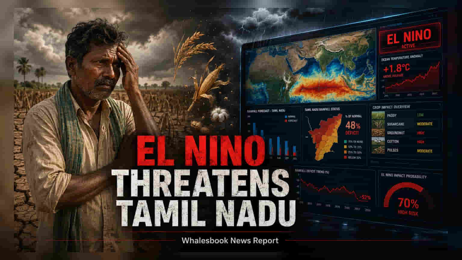 El Niño ની અસર: తమిళనాడుના 12 જિલ્લાઓ માટે સરકારની ખાસ યોજના