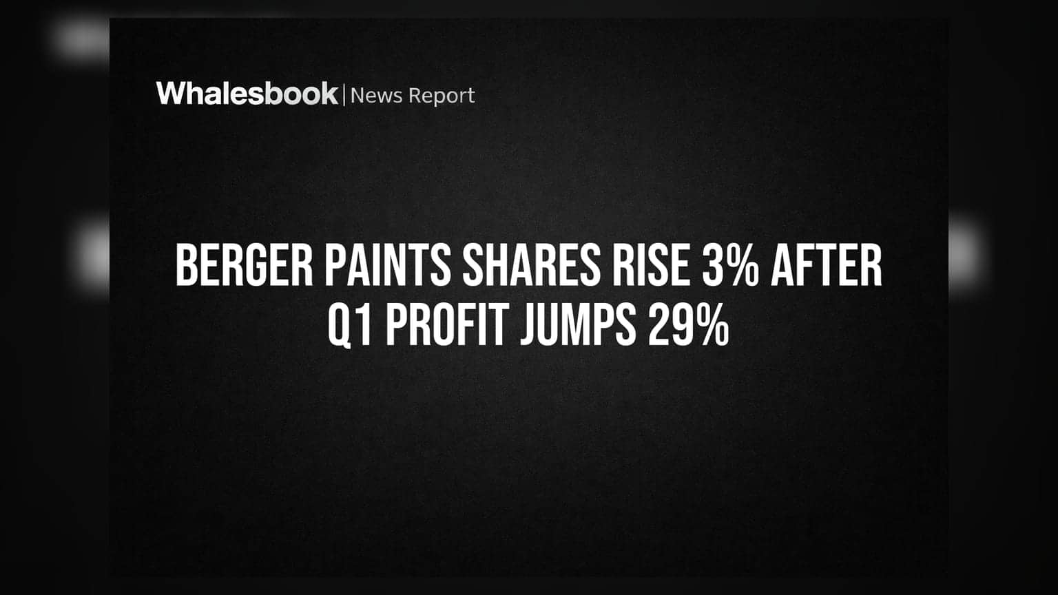 Berger Paints Share Price: શેર **3%** વધ્યો, Q1 માં નેટ પ્રોફિટમાં **29%** નો જબરદસ્ત ઉછાળો!