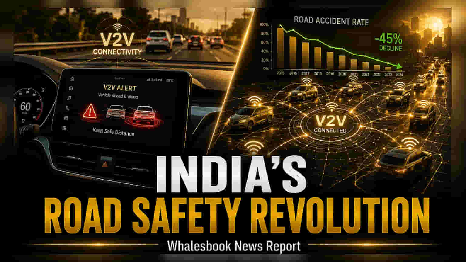 ભારતમાં ઓક્ટોબર 2028 થી તમામ નવા વાહનો માટે V2V ટેકનોલોજી ફરજિયાત!
