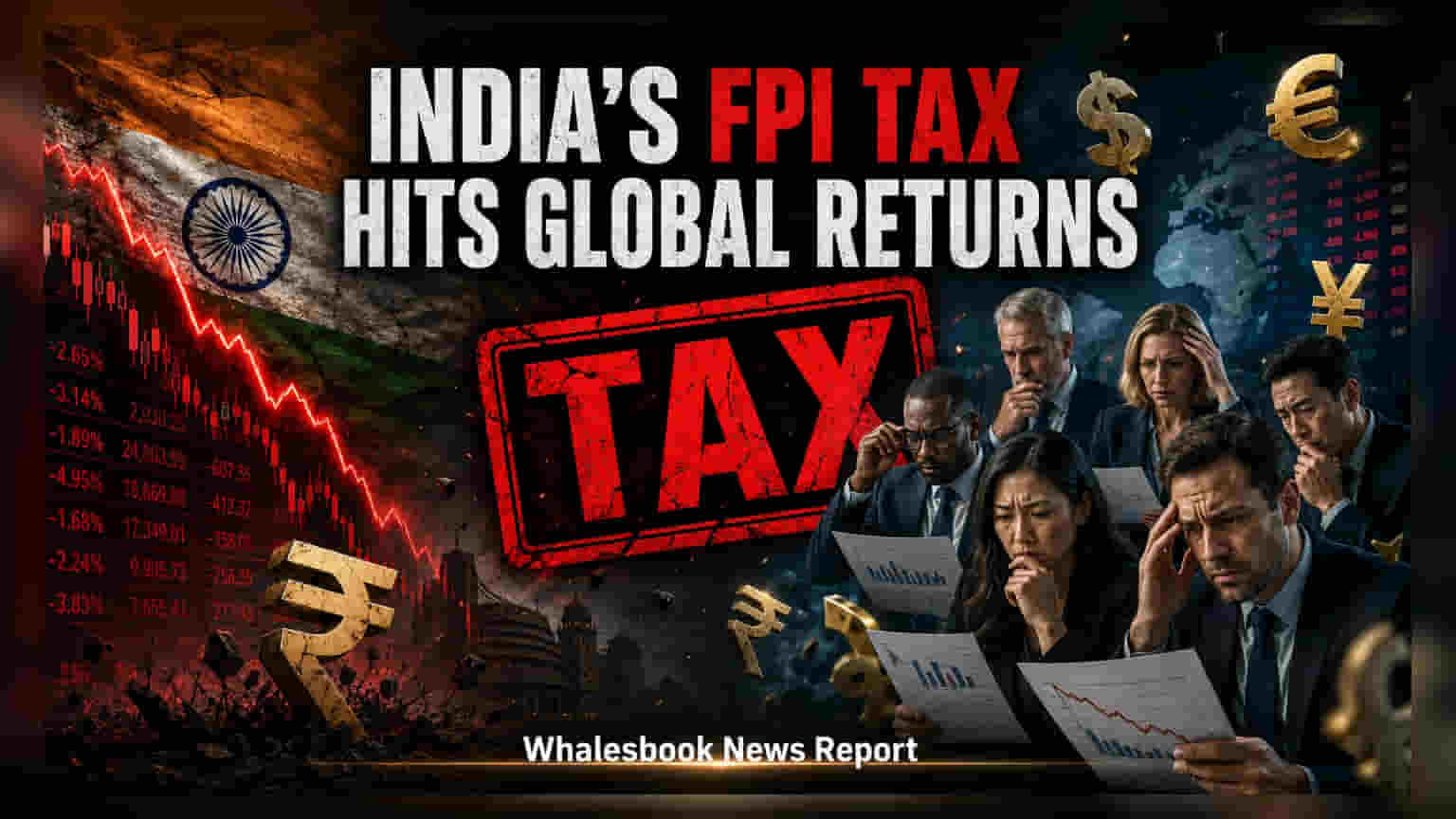 FPI Tax Debate Continues as Brokerage Flags 2.4% Return Drag