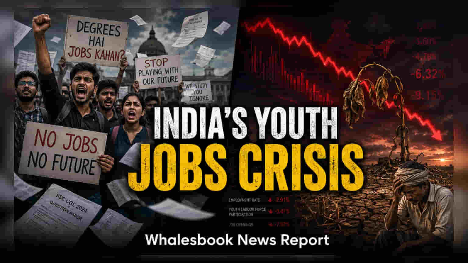 India Faces Jobs Growth Test as Youth Unemployment Hits 16%