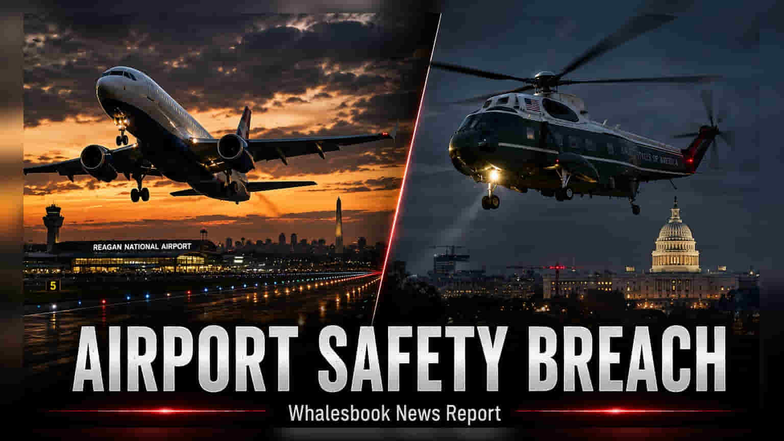 Reagan Airport Safety Breach: Marine One અને Envoy Air Jet વચ્ચે જોખમી ક્ષણો!