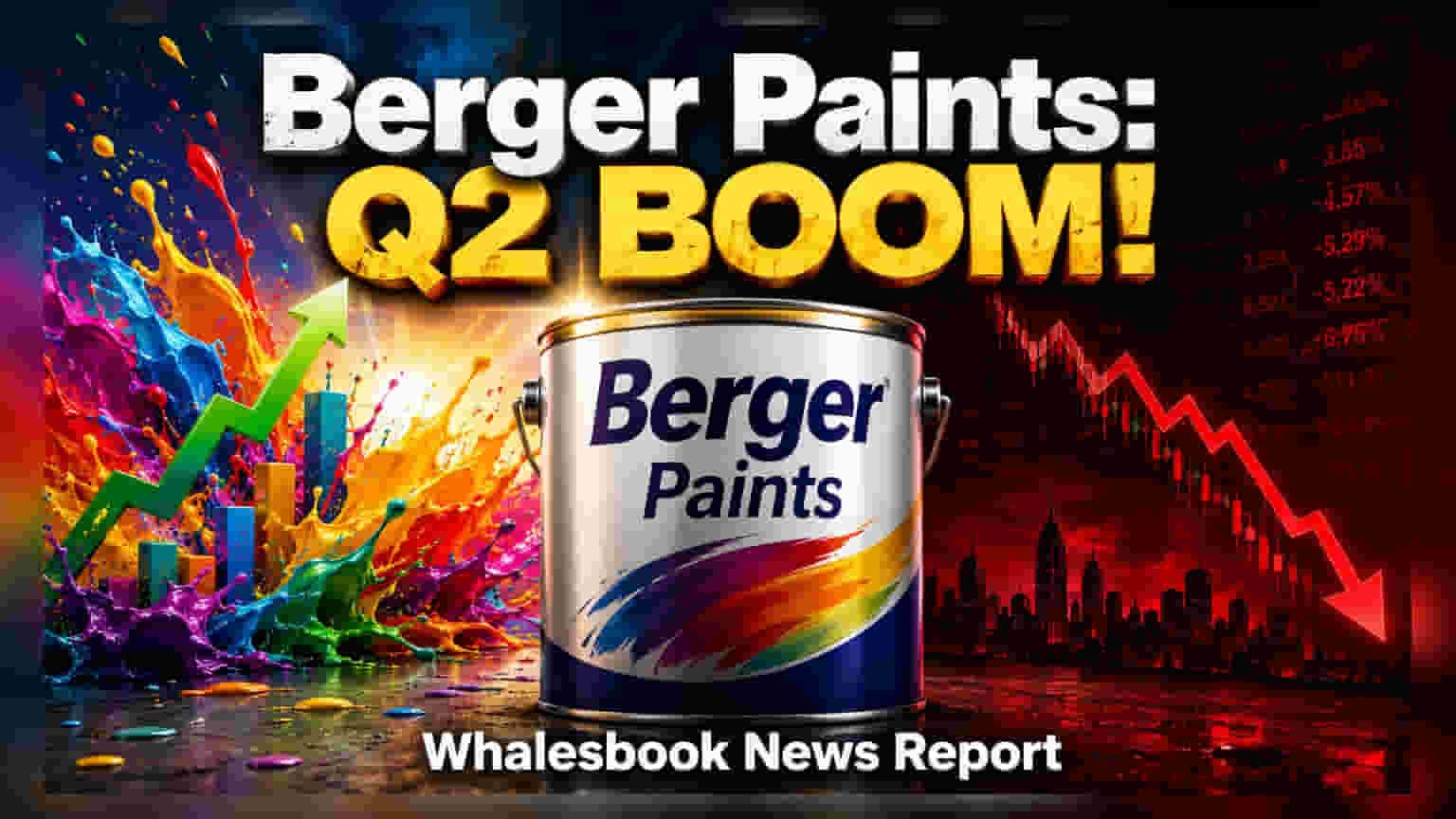 Berger Paints Eyes Q2 Growth After 28% Profit Jump in Q1